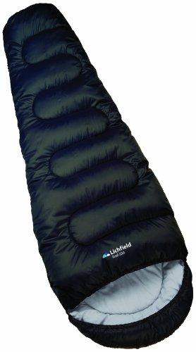 Lichfield Trail 350 - Saco de dormir, color negro