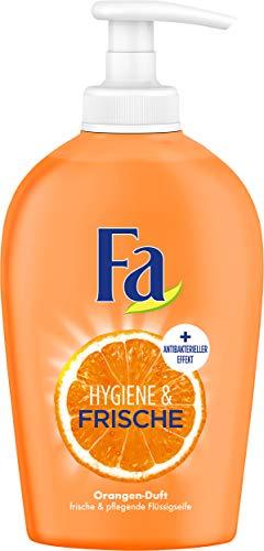 Fa Jabón líquido higiene y Cuidado, Aroma de Naranja, Dos Unidades