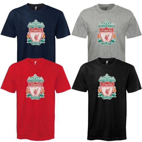 Liverpool FC - Camiseta oficial para hombre - Con el escudo del club