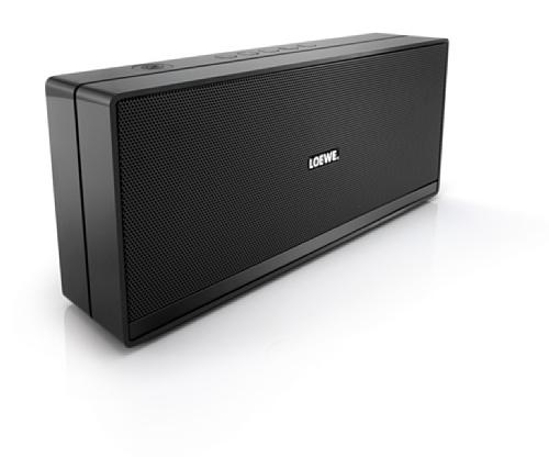 Loewe Speaker 2go - Altavoz portátil de 10 W con Bluetooth, negro [importado]