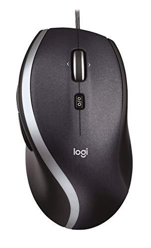 Logitech 910-001204 - Ratón (USB, Negro, Laser, Windows XP, Windows Vista, Windows 7 Mac OS X 10.4+)
