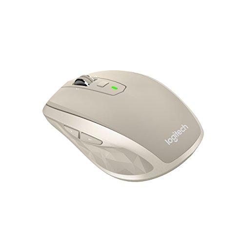 Logitech® MX Anywhere 2 Wireless Mobile Mouse - Stone - 2.4GHZ/BT - N/A - EMEA