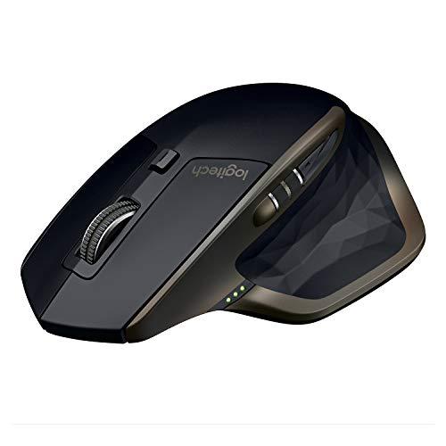 Logitech MX Master Wireless Mouse - Meteorite - 2.4GHZ/BT - N/A - EMEA