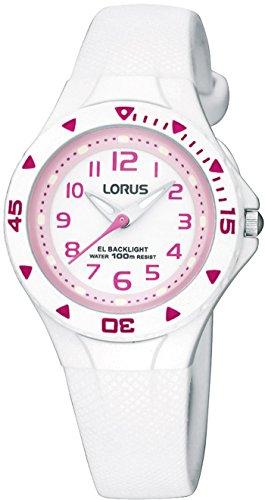 Lorus Reloj Analógico para Unisex Niños de Cuarzo con Correa en PU R2335DX9