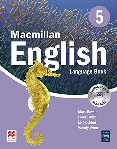 MACMILLAN ENGLISH 5 Language Book (High Level Primary ELT Course for the Middle East) - 9781405081313