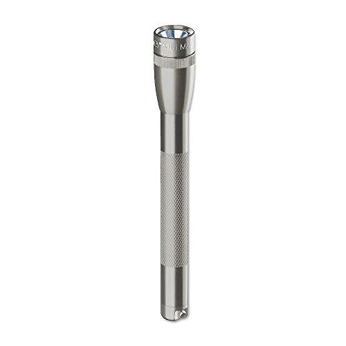 Maglite Mini - Linterna (Linterna de mano, Gris, Aluminio, Incandescente, AAA, Alcalino)