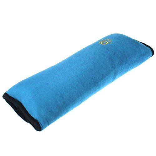 Malloom® 2015 nuevo Asiento de coche cinturón hombro cojín reposacabezas almohada para dormir para niños almohada cervical (azul (blue))
