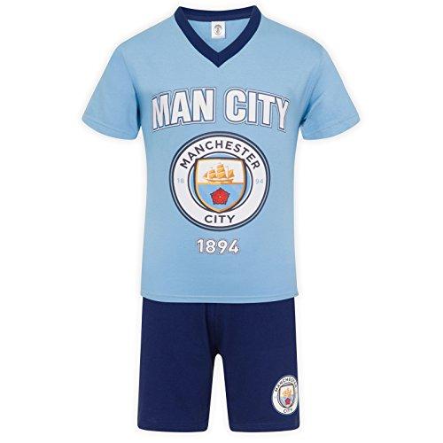 Manchester City FC - Pijama corto para hombre - Producto oficial