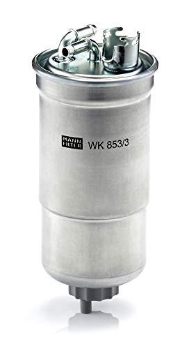 MANN-FILTER WK 853/3 X, Original Filtro de Combustible, Set de filtro de combustible con junta / juego de juntas, Para automóviles
