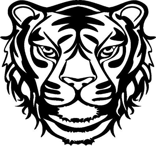 Marabu - Plantilla para estarcido (30 x 30 cm), diseño de tigre