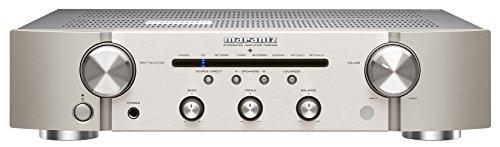 Marantz PM6006 2.0 Hogar Alámbrico Oro, Plata - Amplificador de Audio (2.0 Canales, 60 W, 0,08%, 102 dB, 60 W, 45 W)
