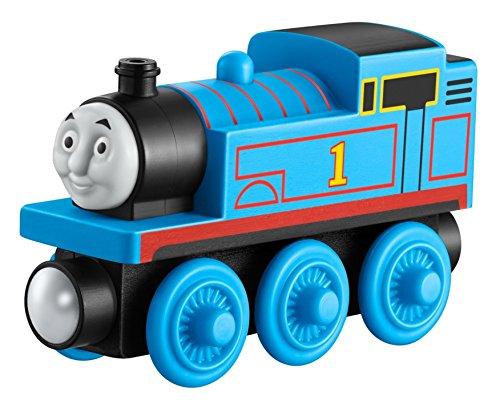 Mattel Wooden Railway Thomas - Trenes de Juguete (Negro, Azul, Madera, 2 año(s))
