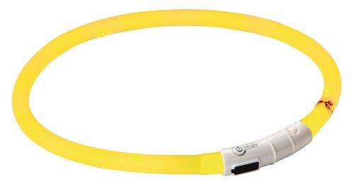 Maxi Safe Collar LED, amarillo, longitud 55 cm