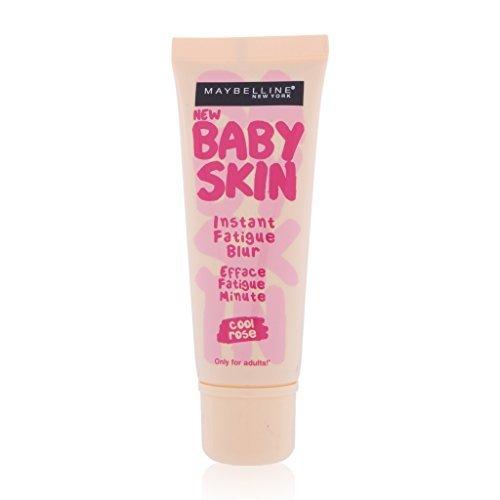 3 x Maybelline Baby Skin Instant Fatigue Blur Primer 22ml - Cool Rose