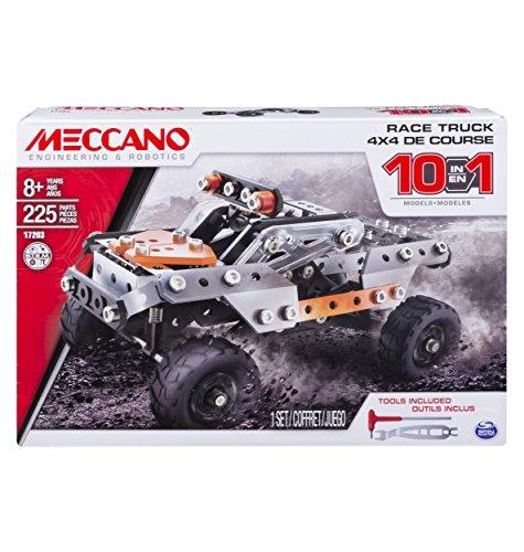Meccano 10 in 1 Race Truck Construction Set 17203 - 6036038