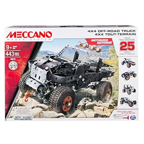 Meccano set 25 modelos vehículos todoterreno modelos 4x4 6028599 hechos de metal