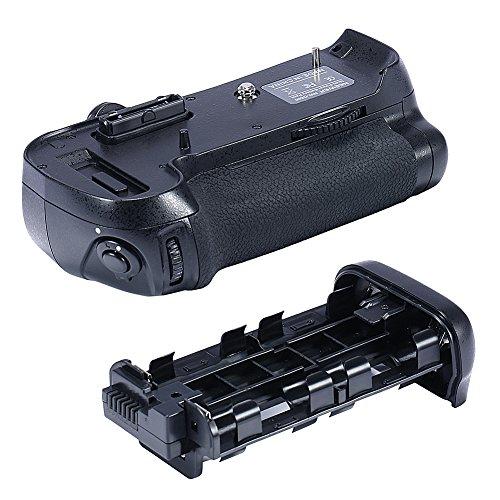 Neewer® Vertical empuñadura Apretón de batería Battery Grip reemplazo para Nikon MB-D12 Funciona con EN-EL15 Batería O Baterías 8AA para NIKON D800/D800E/D800S/D810 Digital SLR Cámara