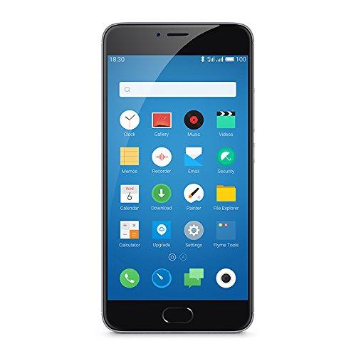 Meizu M3 Note - Smartphone Libre Android (4G, Pantalla 5.5", cámara 13 MP, 3 GB RAM, 32 GB), Color Gris