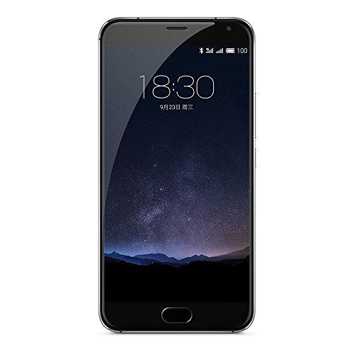 Meizu Pro 5 - Smartphone de 5.7" (WiFi, Bluetooth 4.1, Exynos 7420 64-bit Octa Core, 3 GB de RAM, 32 GB memoria interna, cámara de 21.16 MP) color negro y plata (importado)