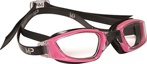 Michael Phelps Xceed Ladies Swimming Goggles - Pink/Black - Clear Lens