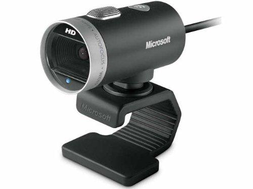 Microsoft LifeCam Cinema cámara Web 1280 x 720 Pixeles USB 2.0 Negro, Plata - Webcam (1280 x 720 Pixeles, 30 pps, 2880 x 1620 Pixeles, 5 MP, USB 2.0, Negro, Plata)