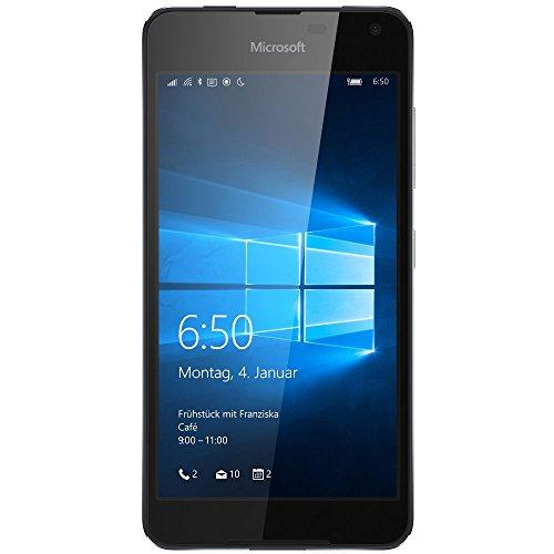 Microsoft Lumia 650 16GB 4G Color Negro - Smartphone (SIM única, Windows 10, NanoSIM, gsm, WCDMA, LTE) (Version Alemana)