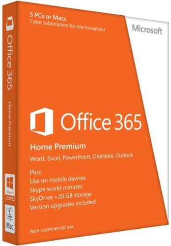 Microsoft Office 365 - Paquete Hogar,  Para Windows, Para 5 PCs, 1 Año