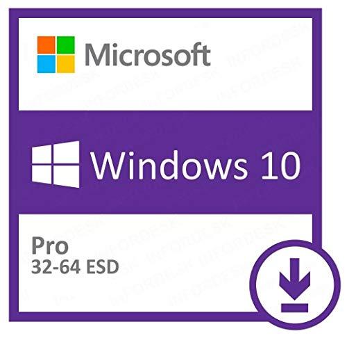 Microsoft Windows 10 Pro - Sistemas operativos (Electronic Software Download (ESD), 1 licencia(s), 20 GB, 2 GB, 1 GHz, 800 x 600 Pixeles)