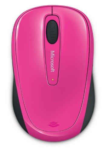 Microsoft - Wireless Mobile Mouse 3500, Inalámbrico, Rosa