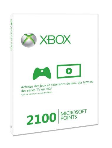 Microsoft Xbox 360 Live 2100 Points, FR - Juego (FR)