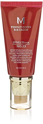 Missha, BB cream crema hidratante con maquillaje (tono 23 beige natural, pieles claras) - 50 ml.