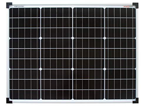 Módulo de panel solar monocristalino de enjoysolar®, 50 W - 12 V, ideal para el jardín o la caravana