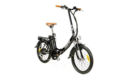 Moma Bikes Bicicleta Electrica, Plegable, Urbana  EBIKE-20 ", Alu. SHIMANO 7V Bat. Ion Litio 36V 16Ah
