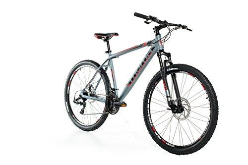 Moma Bikes Bicicleta Montaña  GTT 27,5"Alu, SHIMANO 24V, Doble Freno Disco, Susp. Delant. (Varias Tallas)
