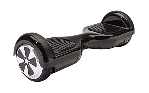 Monopatín Eléctrico - Hoverboard Balance Scooter para Auto-equilibro 6.5". 500W. Bluetooth, Batería Litio y Autonomía de 15Km. (Negro)