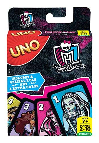 Monster High - UNO, Juego de Mesa (Mattel CJM75)