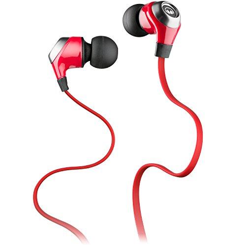Monster N-Lite - Auriculares in-ear, color rojo