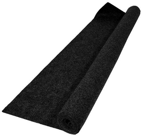 Veka Moqueta acústica para altavoces de coche (150 x 75cm), color negro