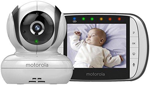 Motorola MBP36S Blanco video-monitor para bebés - Vigilabebé (CMOS, 2,5 mm, IR, 2,8 mm, Digital, 2.4-2.48)