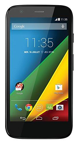Motorola Moto G 4G - Smartphone libre Android (pantalla 4.5", cámara 5 Mp, 8 GB, Quad-Core 1.2 GHz), negro