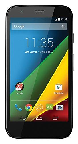 Motorola Moto G 4G - Smartphone libre (pantalla 4.5", 4G, cámara 5 Mp, 8 GB, Quad-Core 1.2 GHz, 1 GB RAM, Android 4.4.3), negro