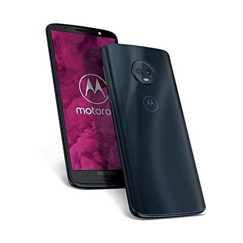 Motorola Moto G6 - Smartphone libre Android 9 ready (pantalla de 5.7'', 4G, cámara de 12 MP, 4 GB de RAM, 64 GB, Dual Sim), color azul índigo - [Exclusivo Amazon]