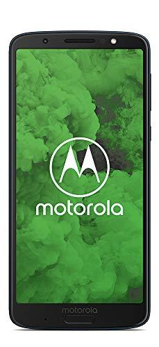 Motorola paav0016de 14,986 cm (5,9 pulgadas) Moto G6 Plus Smartphone (4GB Memoria/64GB, Android) Deep Indigo - [Versión alemana]