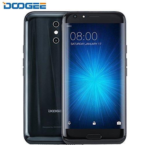 Móviles y Smartphones Libres, DOOGEE BL5000 Moviles Libres 5.5 Pulgadas FHD Pantalla - MT6750T Mali-T860-4GB RAM + 64GB ROM - 8.0 MP + 13.0MP - Android 7.0 - Dual SIM - Batería de 5050mAh (Negro)