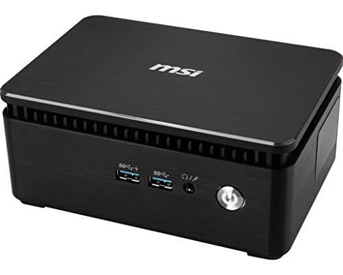 MSI Cubi 3 Silent S-026BEU - Ordenador de sobremesa Barebone (Intel Core i5-7200U, Intel HD Graphics, sin Sistema operativo) Negro