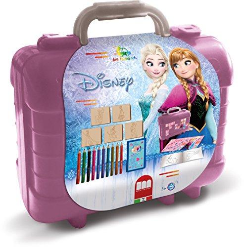 Disney Frozen Schrijfset koffer Frozen: 81-delig Multicolor 10pieza(s) laápiz de Color - Lápiz de Color (10 Pieza(s), Fijo, Multicolor, Chica, Púrpura)