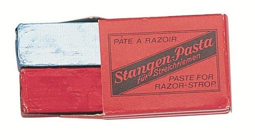 Nc 9501 - Juego de pasta para suavizador (2 piezas, roja para afilar y azul para pulir)