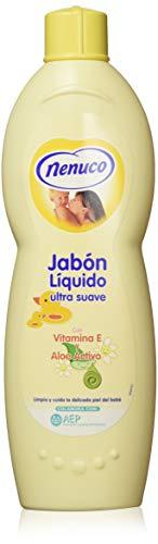 Nenuco Jabón líquido para Bebé con Con Vitamina E y Extracto de Aloe, 750ml