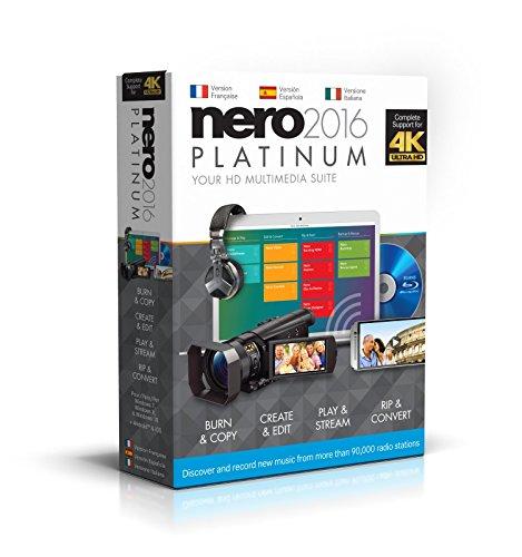 Nero 2016 Platinum - Software De Grabación