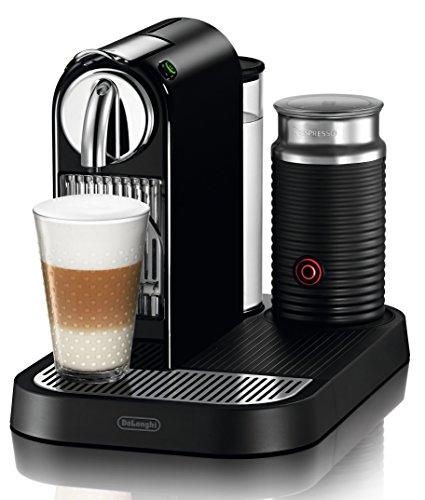 DeLonghi Nespresso Citiz & Milk Black EN266BAE - Cafetera monodosis, color negro